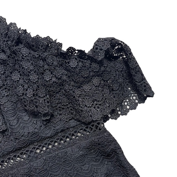 Amur Valentina Black Midi Dress 2 - Picture 5 of 9